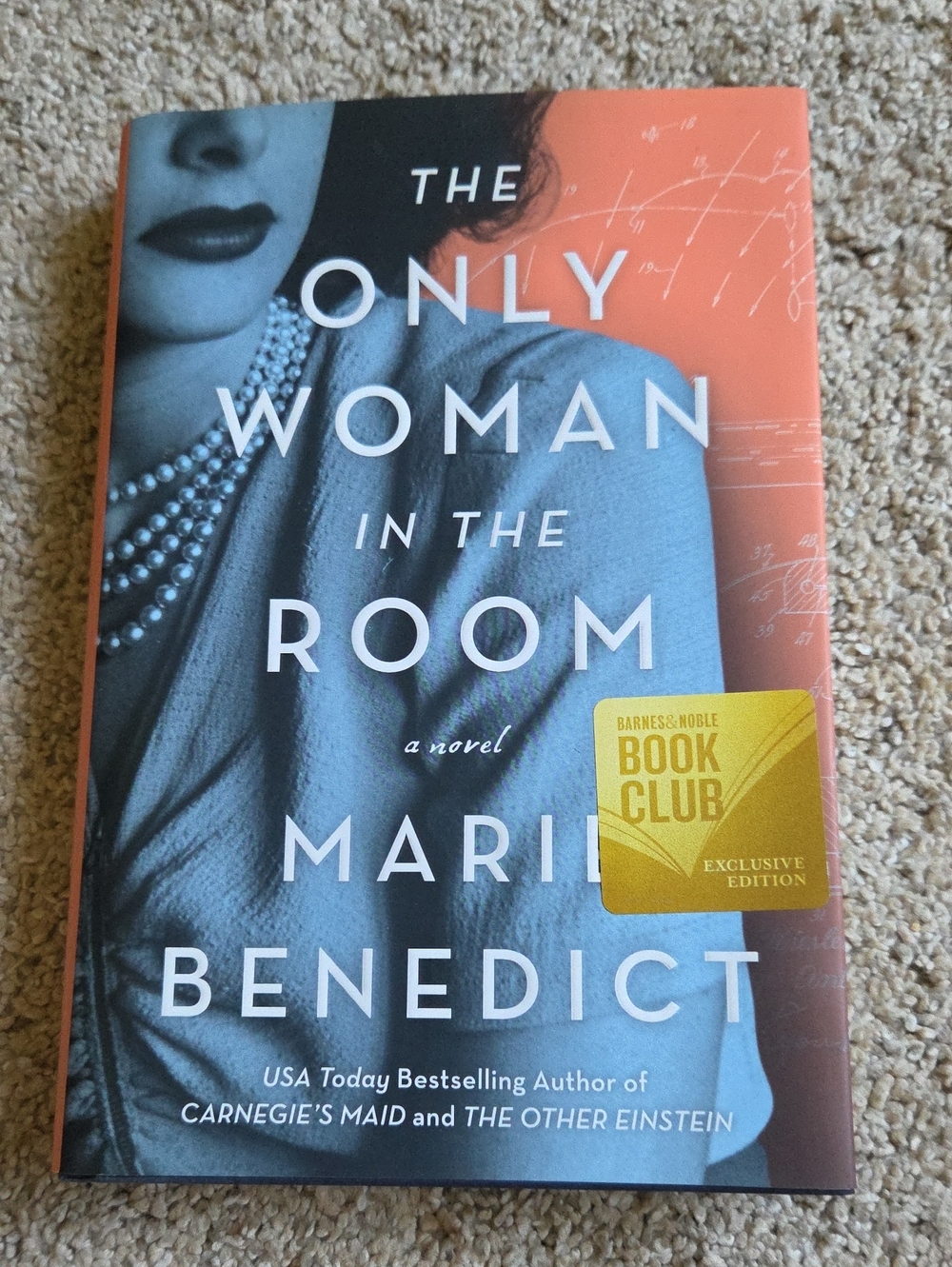 🔥3/$15🔥📖 Only Woman in the Room a novel by Marie Benedict Exclusive Edition